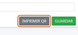 Botón IMPRIMIR QR en Perfil